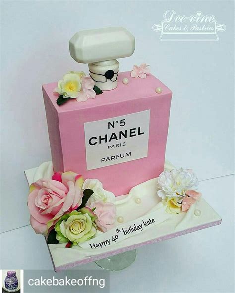 chanel cupcake boxes|Chanel no 5 cake.